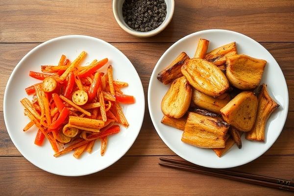 도라지 요리 (무침, 볶음)