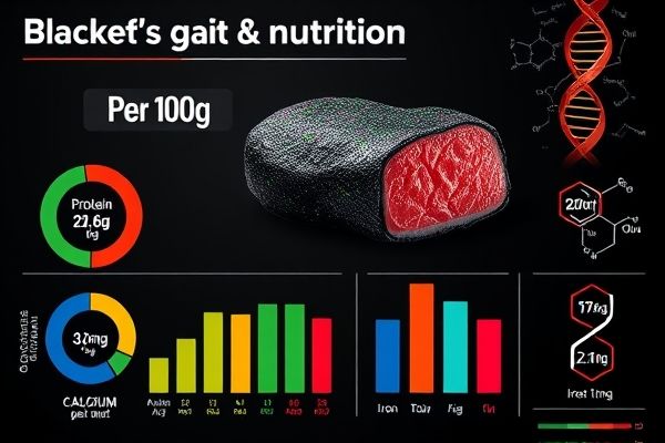흑염소 성분 분석 인포그래픽