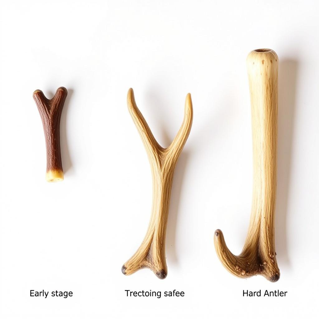 녹용 성장 단계