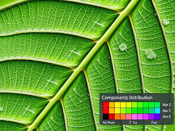 질경이 잎의 미세 구조