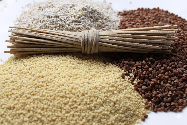 메밀의 다양한 형태