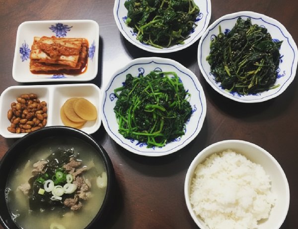 질경이 전통 요리